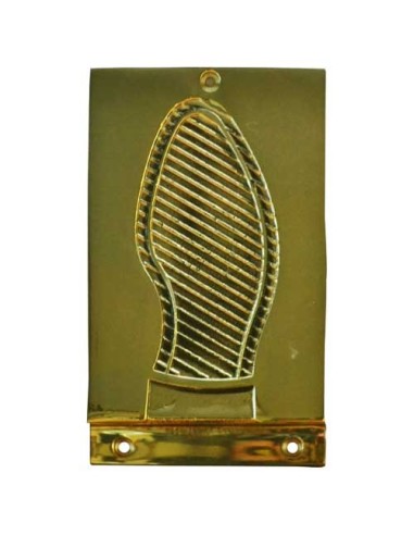 PLACA PISA PUERTA PLP 147X98MM LATON SATINADO xxx