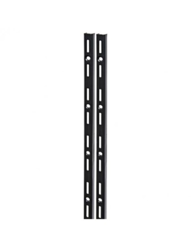 GUIAS ESTANTERIA SIMPLE NEGRA 50 CM