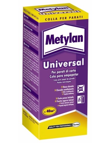 PEGAMENTO COLA PAPEL METYLAN UNIVERSAL 125 GRAMOS