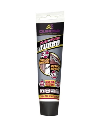 ADHESIVOS DE MONTAJE FIJA PLUS TURBO BLANCO QUIADSA 150ML