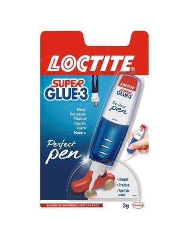 PEGAMENTO ADHESIVO SUPER GLUE-3 PEN 3 GRAMOS