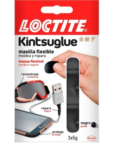 MASILLA FLEXIBLE KINTSUGLUE NEGRO 3X5G