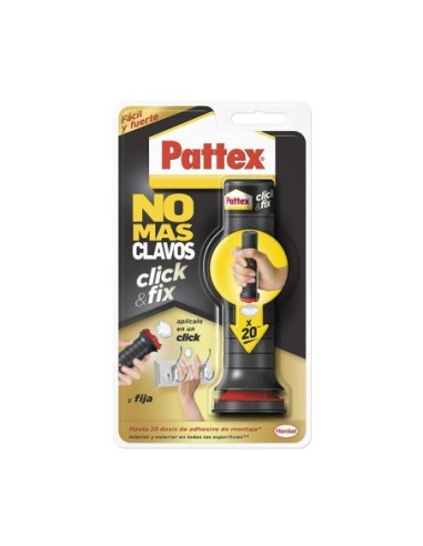 ADHESICO PATTEX NO MAS CLAVOS CLICK&FIX 30G