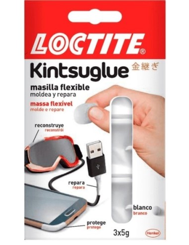 MASILLA FLEXIBLE KINTSUGLUE BLANCO 3X5G