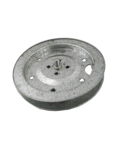 POLEA METALICA ESPIGA 160 mm PARA CINTA 22MM