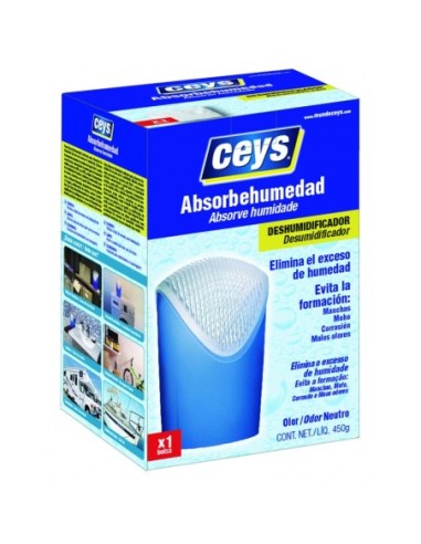 ABSORBE HUMEDAD BOLA AZUL CEYS 450G