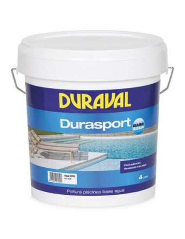 DURAVAL PISCINAS CLOROCAUCHO BLANCO 4L