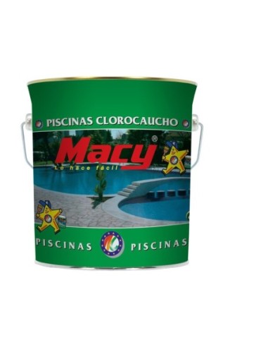 PINTURA PISCINAS CLOROCAUCHO AZUL MIRAMAR 4L MACY