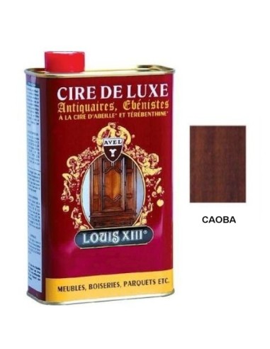 CERA LIQUIDA LXIII 500ML CAOBA