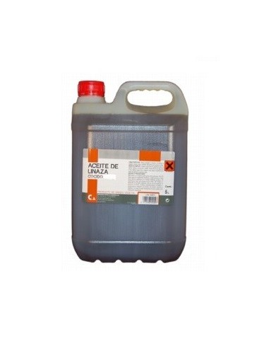 ACEITE DE LINAZA CON SECANTE 5L