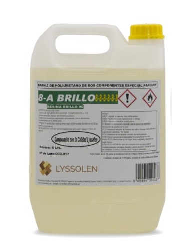 LYSSOLEN 8A BARNIZ SUELO BRILLO FINO 5L