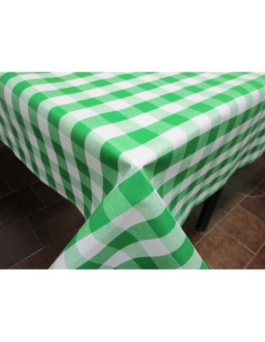 HULE PICNIC CUADRO VERDE 1,40mts ANCHO ML