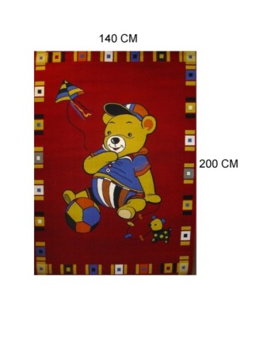 ALFOMBRA INFANTIL MINICHIP MOD 222 140X200CM xxx