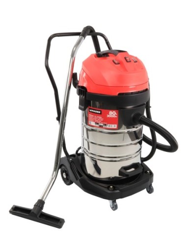 ASPIRADOR POLVO Y LIQUIDOS, 80L, 3000W - MADER POWER TOOLS