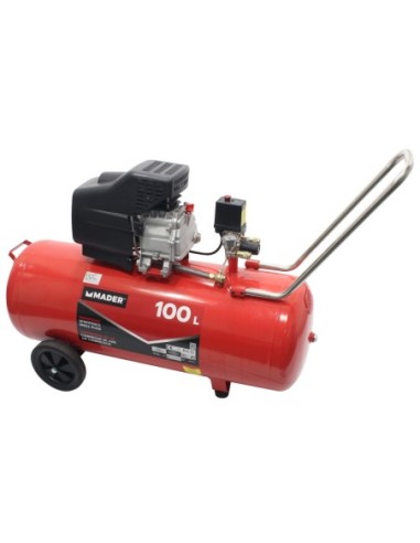 COMPRESOR DE AIRE MONOBLOCO 100L 2HP - MADER POWER TOOLS