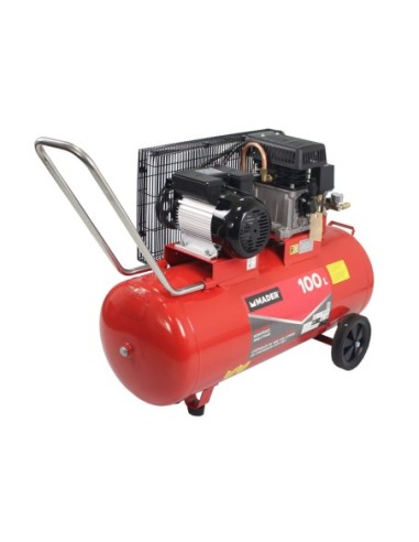 COMPRESOR DE AIRE CORREA 100L 2.75HP - MADER POWER TOOLS