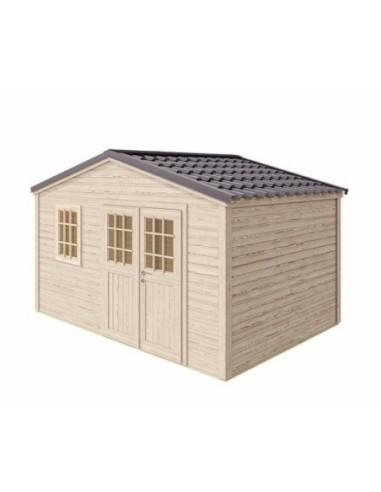 COBERTIZO DE MADERA SHELTY PLUS 16 M2