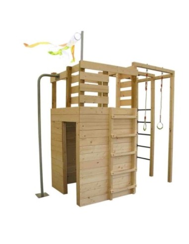 CASTILLO DE JUEGO INFANTIL MADERA CROSS FIT