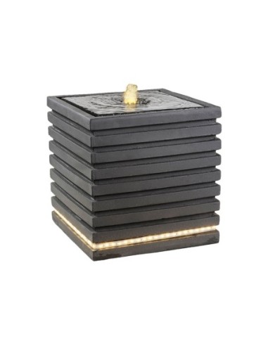 FUENTE CUADRADA PARA EXTERIOR LED 35X35X35 CM 82 LEDS