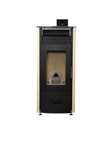 ESTUFA PELLET ATHENEA 12 AUTOMATICA, 12KW. PROGRAMABLE ECODESIGN COLOR BEIGE