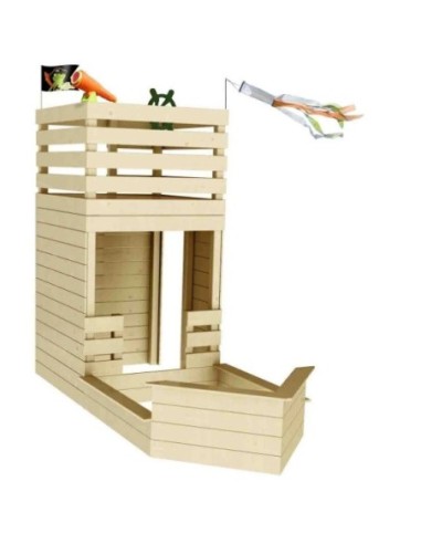 CASTILLO DE JUEGO INFANTIL MADERA ÇHACKER