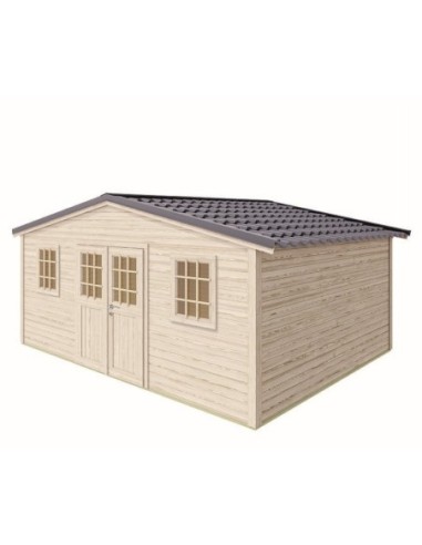 COBERTIZO DE MADERA SHELTY PLUS 19.1M2