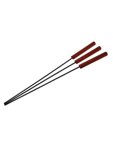 JUEGO 3 PINCHOS BARBACOA 48cm