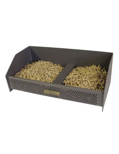 CESTA METALICAS QUEMADOR DE PELLET 49X25X17CM