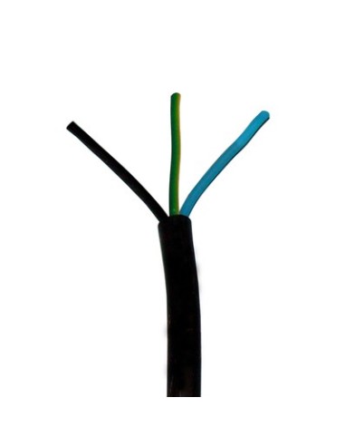 CABLE MANGUERA FLEX NEGRA 3X1,5 ML