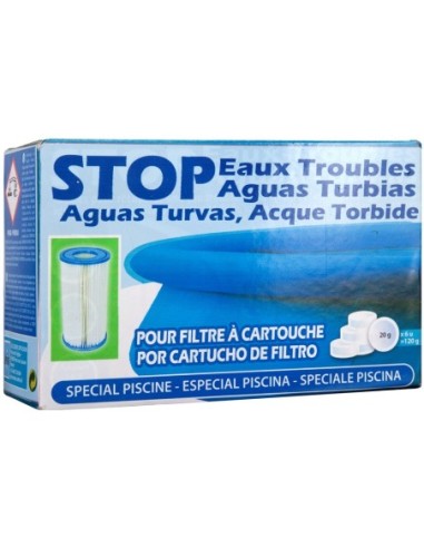 STOP AGUAS TURBIAS PASTILLA 17,56GR