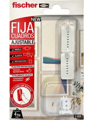 FIJA CUADROS AJUSTABLE FISCHER 2 UD