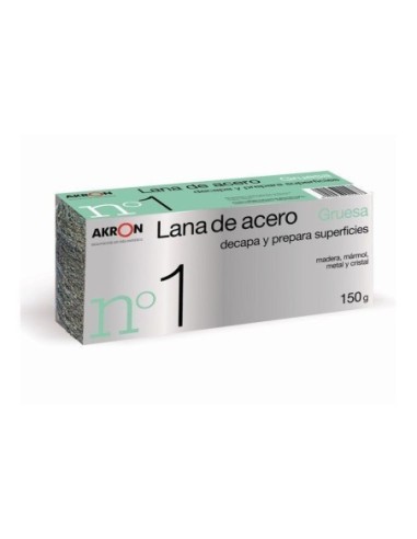 LANA DE ACERO 150GR GRANO GRUESO