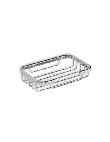 CESTILLO BAÑO METAL RECTANGULAR 13X9X3CM