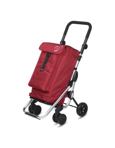 CARRO COMPRA PLEGABLE PLAY GO UP PROMO ROJO