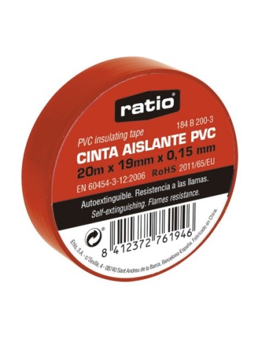 CINTA AISLANTE 19 MM X 20 METROS