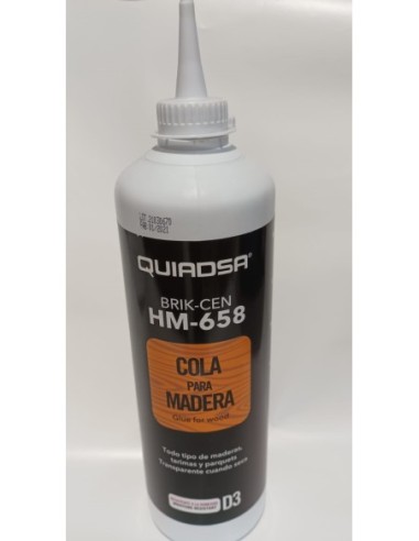 PEGAMENTO COLA BLANCA RESISTENTE HUMEDAD BRIKCEN HM-658