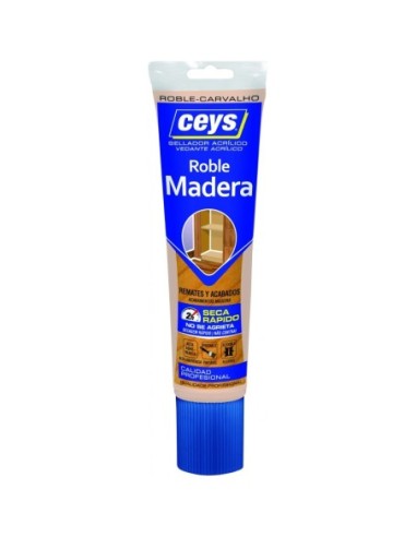 SILICONA ACRILICA VARIOS COLORES IMITACION MADERA 280ML CEYS