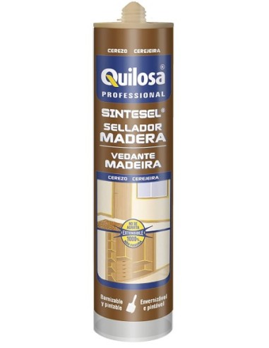 SILICONA VARIOS COLORES IMITACION MADERA 300 ML