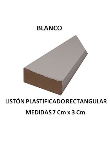 LISTONES PLASTIFICADOS VARIAS MEDIDAS Y COLORES