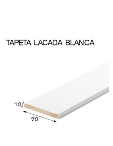 TAPETA 206 LACADA BLANCA VARIAS MEDIDAS