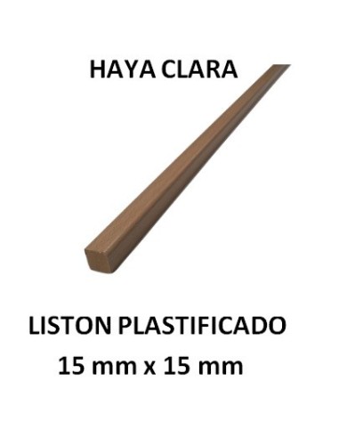 LISTONES PLASTIFICADOS VARIAS MEDIDAS Y COLORES