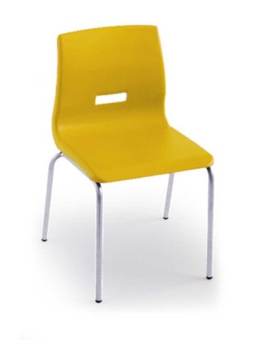 SILLA POLIPROPILENO APILABLE VARIOS COLORES MODELO 234