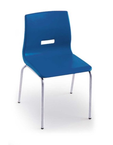 SILLA POLIPROPILENO APILABLE VARIOS COLORES MODELO 234