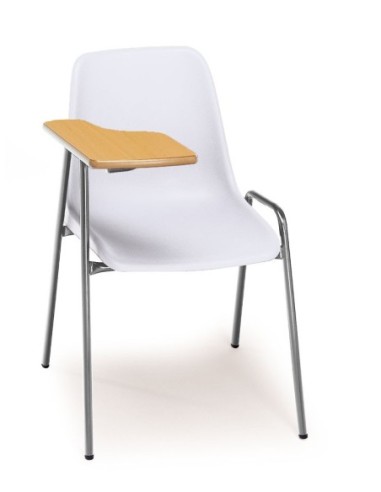 SILLA POLIPROPILENO ESCOLAR CON MESA VARIOS ACABADOS MODELO 262