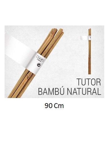 TUTOR DE BAMBU DE MADERA VARIAS MEDIDAS