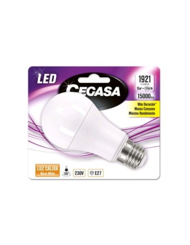 BOMBILLA LED ESTANDAR E27 14,5W CALIDA