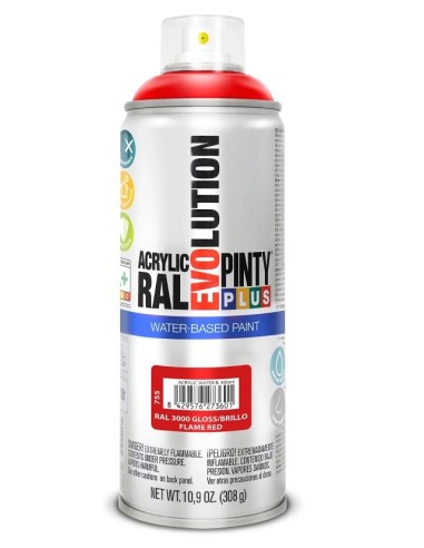 SPRAY EVOLUTION WATER 520CC VARIOS COLORES