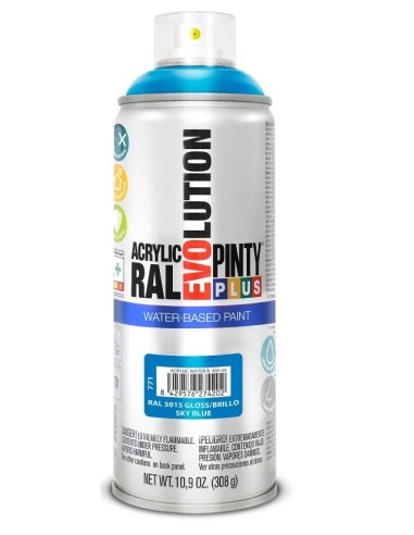 SPRAY EVOLUTION WATER 520CC VARIOS COLORES