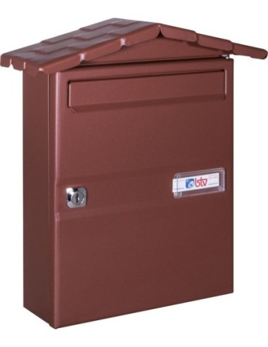 BUZON BTV MOD CHALET-12 MARRON