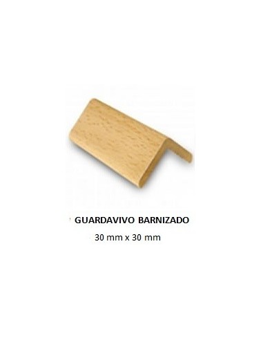 GUARDAVIVOS BARNIZADOS 3 x 3 CM